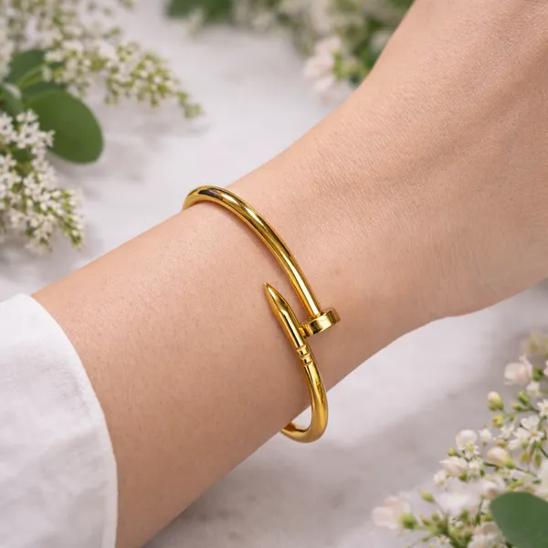 Ridhvee_Anti-Tarnish_Gold_Plated_Nail_Design_Kada_Bangle_For_Women_&_Girls_|_Stylish_Screw_Nail_Bracelet_|_Skin_Friendly_Lightweight_Fashion_Jewellery_|_Rv-At-Kab-011