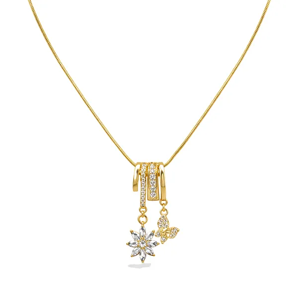 Ridhvee_Anti-Tarnish_Gold_Plated_Crystal_Flower_&_Butterfly_Pendant_Necklace_For_Women_&_Girls_|_Elegant_Charm_Pendant_Chain_|_Skin_Friendly_Lightweight_Fashion_Jewellery_|_Rv-At-Cpd-013