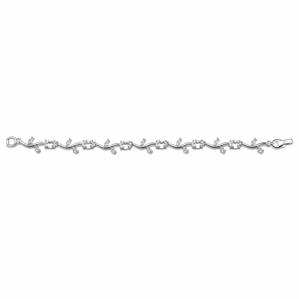 RIDHVEE_Gold_Plated_Anti_Tarnish_Bracelet_for_Women_&_Girls_|_Elegant_Crystal_Vine_Design_with_American_Diamond_Stones_|_Premium_Skin_Friendly_Adjustable_Chain_Bracelet_|_Daily_Wear_Party_Jewellery_RV-AT-BRC-018