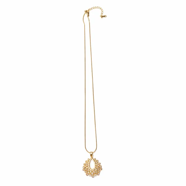 RIDHVEE_Gold_Plated_Chain_Pendant_for_Women_|_Anti-Tarnish_Necklace_with_American_Diamond_Teardrop_Pendant_|_Elegant_Daily_Wear_&_Party_Wear_Jewellery_|_Lightweight_Designer_Chain_(RV-AT-CPD-022)