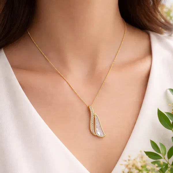 RIDHVEE_Designer_Crystal_Pendant_Necklace_for_Women_|_Anti-Tarnish_Gold_Plated_Chain_with_American_Diamond_Accent_|_Elegant_Minimalist_Daily_Wear_&_Party_Wear_Jewellery_(RV-AT-CPD-027)