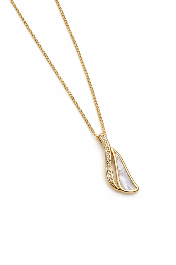 RIDHVEE_Designer_Crystal_Pendant_Necklace_for_Women_|_Anti-Tarnish_Gold_Plated_Chain_with_American_Diamond_Accent_|_Elegant_Minimalist_Daily_Wear_&_Party_Wear_Jewellery_(RV-AT-CPD-027)