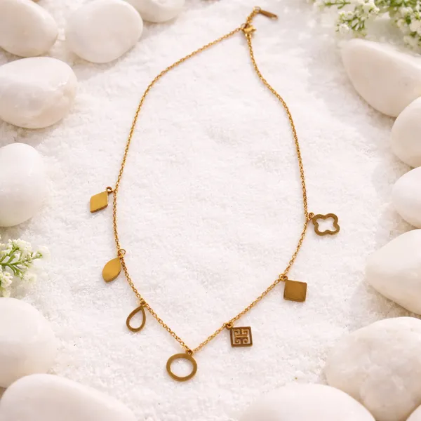 RIDHVEE_Charm_Pendant_Necklace_for_Women_|_Anti-Tarnish_Gold_Plated_Chain_with_Multi_Charm_Design_|_Minimalist_Layering_Necklace_for_Daily_Wear_&_Party_Wear_Jewellery_(RV-AT-CPD-028)