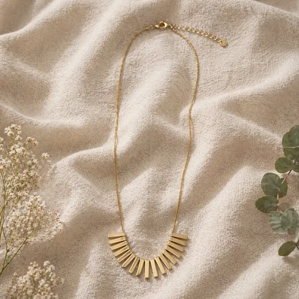 RIDHVEE_Statement_Bar_Necklace_for_Women_|_Anti-Tarnish_Gold_Plated_Chain_with_Geometric_Fringe_Pendant_|_Modern_Minimalist_Party_Wear_&_Daily_Wear_Jewellery_(RV-AT-CPD-032)