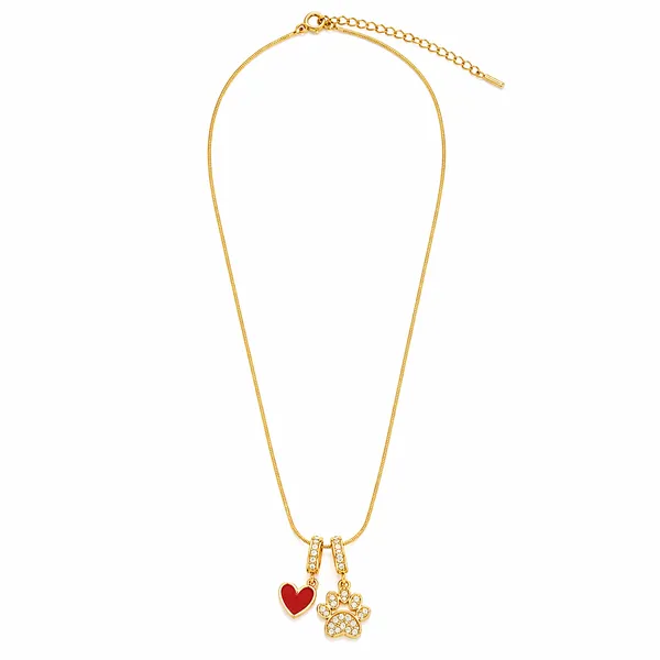 RIDHVEE_Dual_Charm_Heart_&_Paw_Pendant_Necklace_for_Women_|_Anti-Tarnish_Gold_Plated_Chain_with_CZ_Studded_Charms_|_Cute_Stylish_Daily_Wear_Jewellery_(RV-AT-CPD-034)