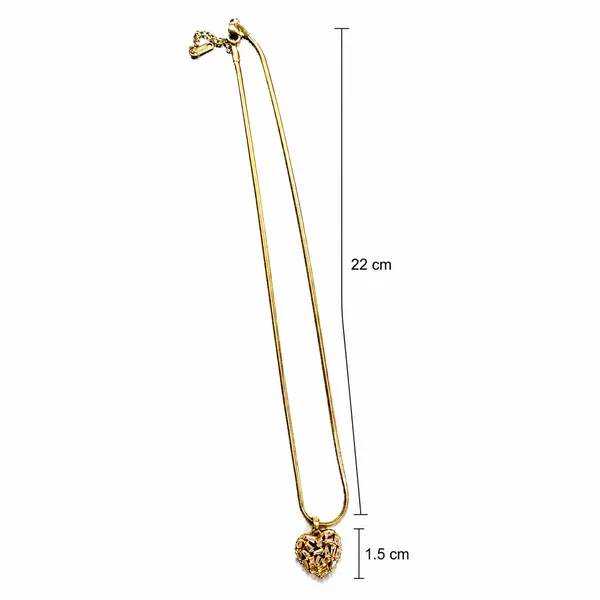 RIDHVEE_Crystal_Heart_Pendant_Necklace_for_Women_|_Anti-Tarnish_Gold_Plated_Chain_with_Sparkling_Crystal_Heart_Charm_|_Elegant_Daily_Wear_Jewellery_Gift_for_Girls_(RV-AT-CPD-035)