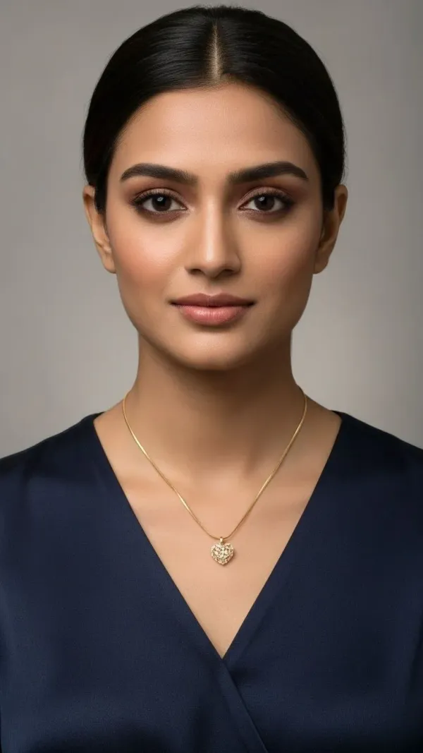 RIDHVEE_Crystal_Heart_Pendant_Necklace_for_Women_|_Anti-Tarnish_Gold_Plated_Chain_with_Sparkling_Crystal_Heart_Charm_|_Elegant_Daily_Wear_Jewellery_Gift_for_Girls_(RV-AT-CPD-035)