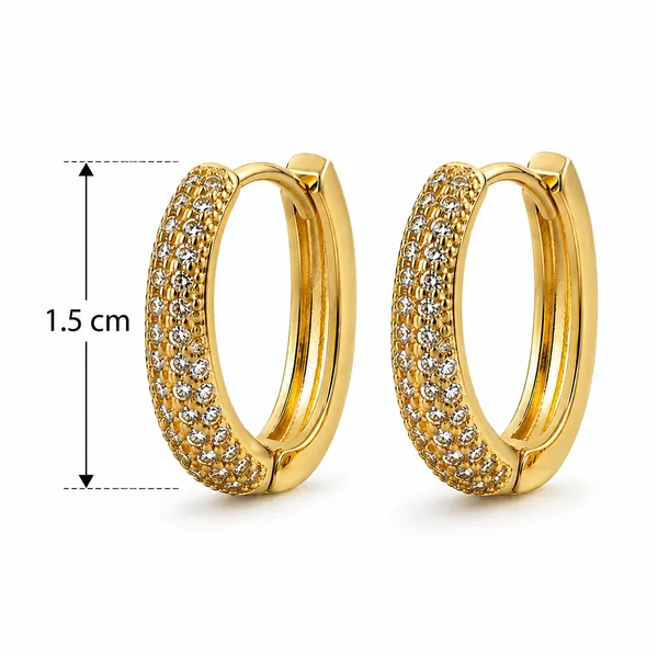 RIDHVEE_Gold_Plated_CZ_Hoop_Earrings_for_Women_|_Anti-Tarnish_Crystal_Studded_Huggie_Hoops_|_Stylish_Daily_Wear_Party_Earrings_for_Girls_(1.5_cm)_|_RV-AT-ERG-025