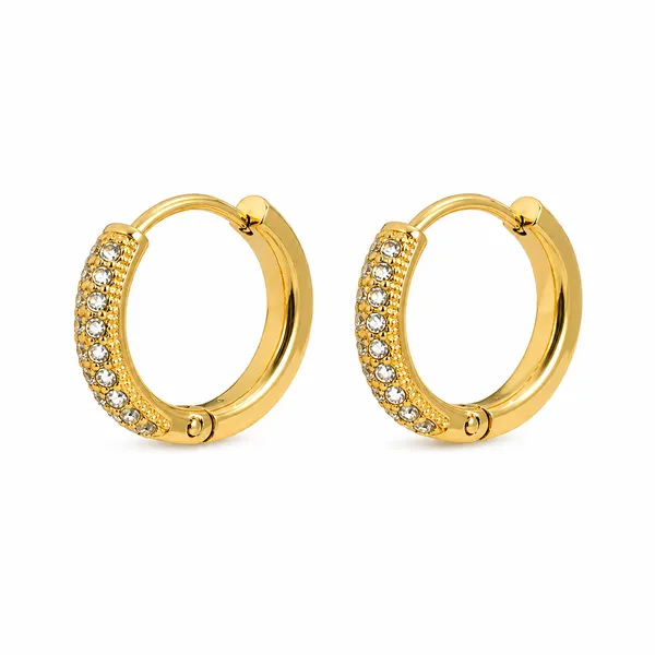 RIDHVEE_Gold_Plated_CZ_Huggie_Hoop_Earrings_for_Women_|_Anti-Tarnish_Crystal_Studded_Small_Hoops_|_Elegant_Daily_Wear_Party_Earrings_for_Girls_|_RV-AT-ERG-029