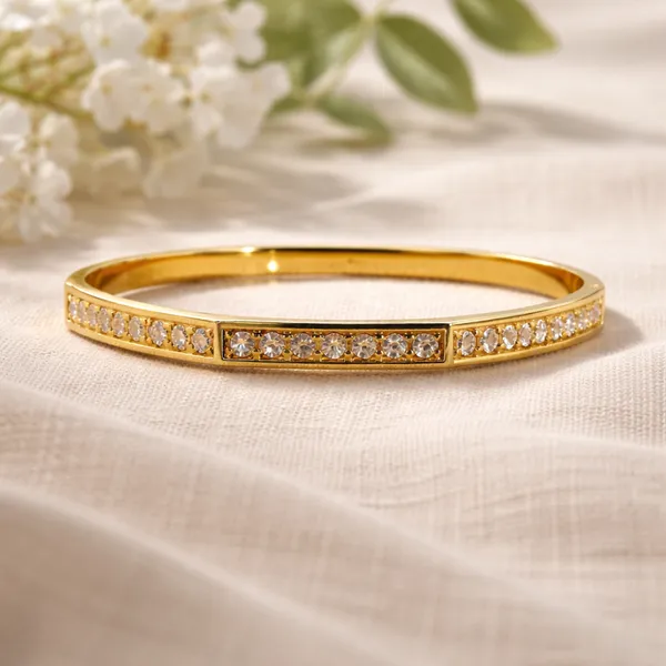 RIDHVEE_Premium_Anti-Tarnish_Gold_Plated_Kada_Bangle_for_Women_|_Skin_Friendly_|_Crystal_Studded_Elegant_Bracelet_|_Waterproof_Daily_Wear_Jewellery_Gift_for_Girls_&_Women_RV-AT-KAB-025