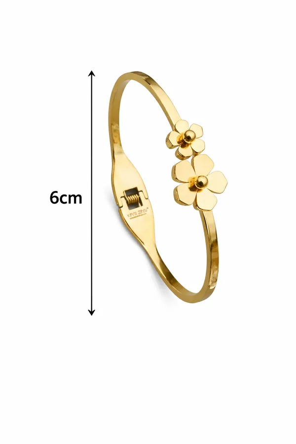 RIDHVEE_Gold_Plated_Floral_Kada_Bangle_for_Women_|_Anti-Tarnish_Flower_Design_Bracelet_|_Elegant_Minimal_Designer_Kada_for_Daily_Wear_&_Party_(RV-AT-KAB-028)