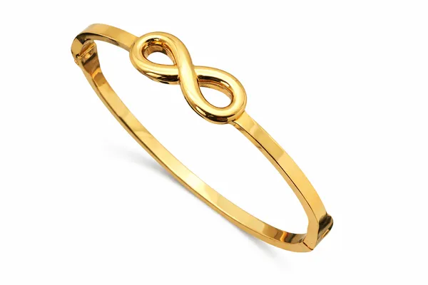 RIDHVEE_Gold_Plated_Infinity_Kada_Bangle_for_Women_(Small_Size_5_cm)_|_Anti-Tarnish_Stylish_Bracelet_|_Minimal_Designer_Daily_Wear_Jewellery_for_Girls_(RV-AT-KAB-030_S)