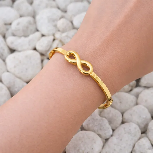 RIDHVEE_Gold_Plated_Infinity_Kada_Bangle_for_Women_(Small_Size_5_cm)_|_Anti-Tarnish_Stylish_Bracelet_|_Minimal_Designer_Daily_Wear_Jewellery_for_Girls_(RV-AT-KAB-030_S)