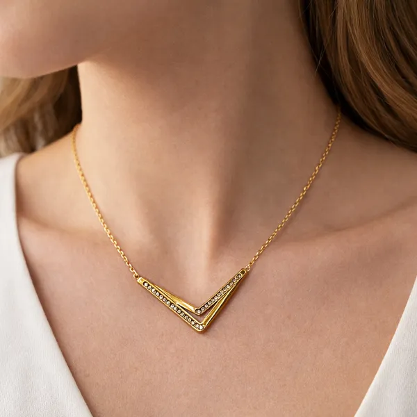 Ridhvee_Anti-Tarnish_Gold_Plated_V-Shaped_Crystal_Pendant_Necklace_For_Women_&_Girls_|_Elegant_Geometric_Pendant_Chain_|_Skin_Friendly_Lightweight_Fashion_Jewellery_|_Rv-At-Cpd-005
