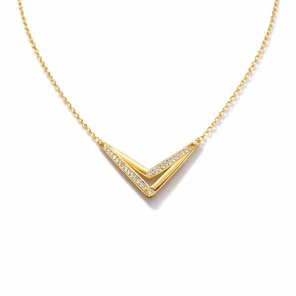 Ridhvee_Anti-Tarnish_Gold_Plated_V-Shaped_Crystal_Pendant_Necklace_For_Women_&_Girls_|_Elegant_Geometric_Pendant_Chain_|_Skin_Friendly_Lightweight_Fashion_Jewellery_|_Rv-At-Cpd-005