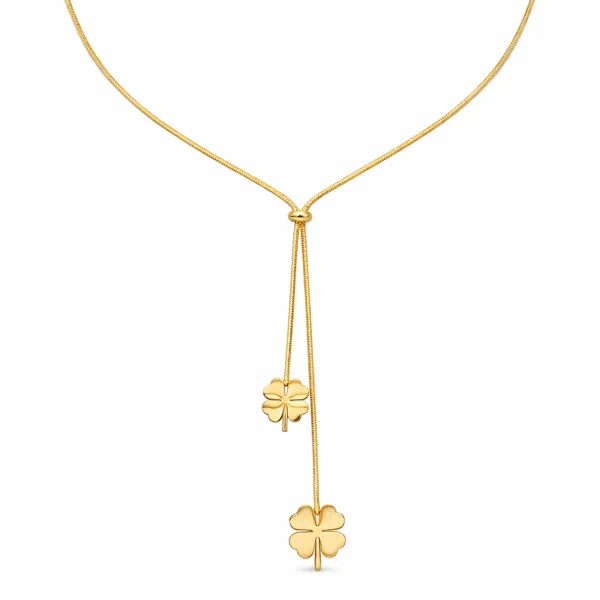 Ridhvee_Anti-Tarnish_Gold_Plated_Clover_Drop_Pendant_Necklace_For_Women_&_Girls_|_Elegant_Long_Drop_Charm_Necklace_|_Skin_Friendly_Lightweight_Fashion_Jewellery_|_Rv-At-Cpd-018