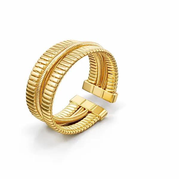 Ridhvee_Anti-Tarnish_Gold_Plated_Multi-Layer_Bracelet_For_Women_&_Girls_|_Elegant_Flexible_Coil_Designer_Bracelet_Kada_|_Skin_Friendly_Lightweight_Fashion_Jewellery_|_Rv-At-Kab-022