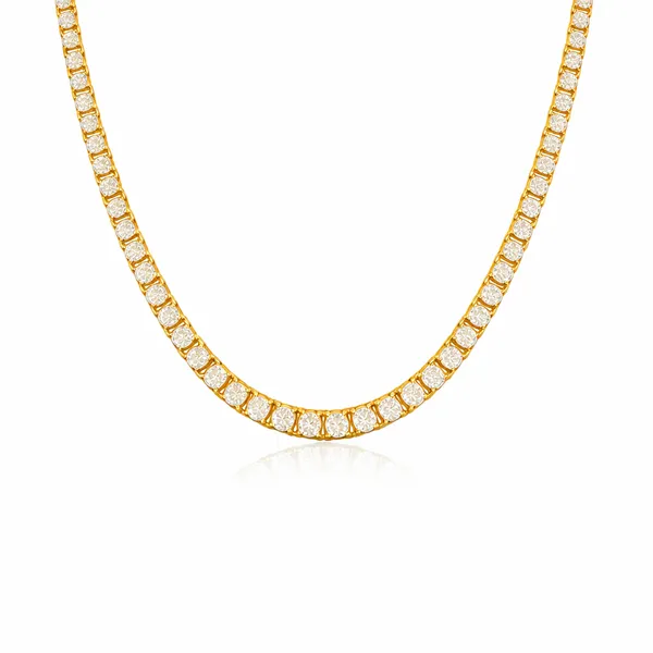 Ridhvee_Anti-Tarnish_Gold_Plated_Crystal_Tennis_Necklace_For_Women_&_Girls_|_Elegant_Sparkling_Stone_Chain_Necklace_|_Skin_Friendly_Lightweight_Fashion_Jewellery_|_Rv-At-Cpd-002