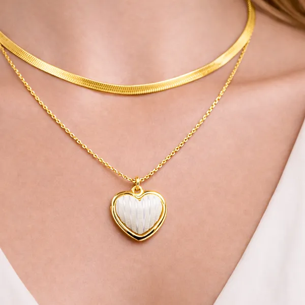 Ridhvee_Anti-Tarnish_Gold_Plated_Layered_Heart_Pendant_Necklace_For_Women_&_Girls_|_Double_Layer_Chain_With_Heart_Charm_|_Skin_Friendly_Lightweight_Fashion_Jewellery_|_Rv-At-Cpd-017