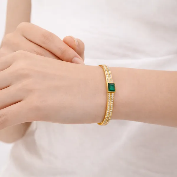 Ridhvee_Anti-Tarnish_Gold_Plated_Green_Stone_Crystal_Kada_Bangle_For_Women_&_Girls_|_Elegant_Emerald_Style_Bracelet_|_Skin_Friendly_Lightweight_Fashion_Jewellery_|_Rv-At-Kab-007