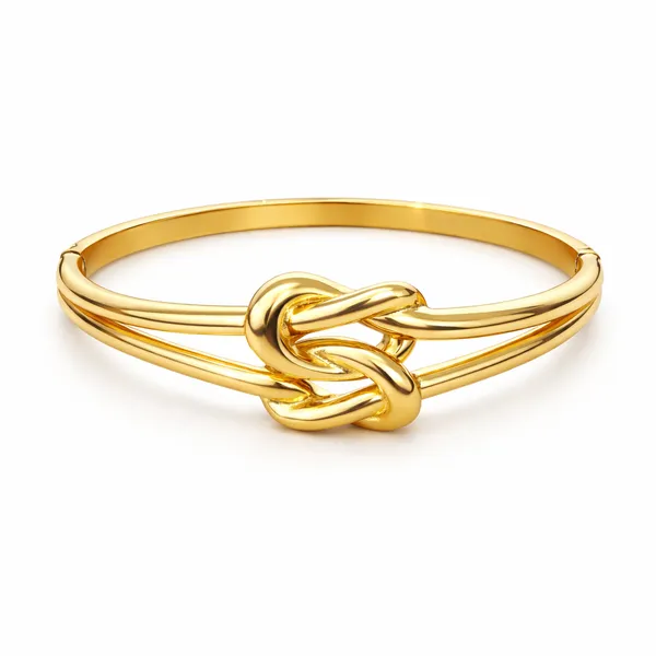 Ridhvee_Anti-Tarnish_Gold_Plated_Knot_Design_Kada_Bangle_For_Women_&_Girls_|_Elegant_Twisted_Knot_Bracelet_|_Skin_Friendly_Lightweight_Fashion_Jewellery_|_Rv-At-Kab-006