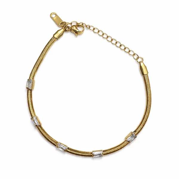 Ridhvee_Anti-Tarnish_Gold_Plated_Crystal_Bracelet_For_Women_&_Girls_|_Minimalist_Adjustable_Chain_Bracelet_With_Sparkling_Stones_|_Skin_Friendly_Lightweight_Fashion_Jewellery_|_Rv-At-Brc-013