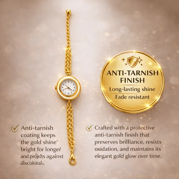 Ridhvee_Anti-Tarnish_Women'S_Gold_Bracelet_Watch_With_Cz_Accents_??Elegant_Everyday_Luxury._-_Rv-At-Brc-007