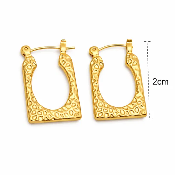 Ridhvee_Gold_Plated_Textured_Hoop_Earrings_For_Women_&_Girls_|_Anti-Tarnish_Hinged_Clasp_Earrings_|_Skin_Friendly_Lightweight_Statement_Jewellery_|_Rv-At-Erg-006