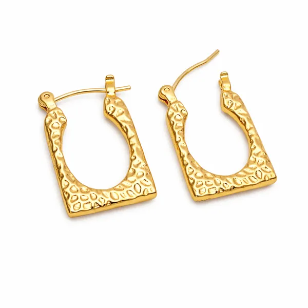 Ridhvee_Gold_Plated_Textured_Hoop_Earrings_For_Women_&_Girls_|_Anti-Tarnish_Hinged_Clasp_Earrings_|_Skin_Friendly_Lightweight_Statement_Jewellery_|_Rv-At-Erg-006