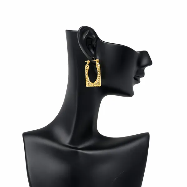 Ridhvee_Gold_Plated_Textured_Hoop_Earrings_For_Women_&_Girls_|_Anti-Tarnish_Hinged_Clasp_Earrings_|_Skin_Friendly_Lightweight_Statement_Jewellery_|_Rv-At-Erg-006