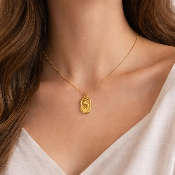 Ridhvee_Anti-Tarnish_Gold_Plated_Floral_Engraved_Pendant_Necklace_For_Women_&_Girls_|_Vintage_Style_Oval_Pendant_Chain_|_Skin_Friendly_Lightweight_Fashion_Jewellery_|_Rv-At-Cpd-020