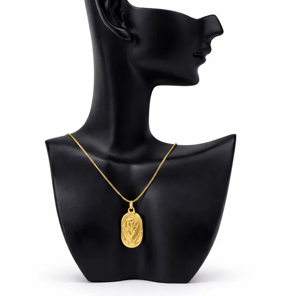 Ridhvee_Anti-Tarnish_Gold_Plated_Floral_Engraved_Pendant_Necklace_For_Women_&_Girls_|_Vintage_Style_Oval_Pendant_Chain_|_Skin_Friendly_Lightweight_Fashion_Jewellery_|_Rv-At-Cpd-020