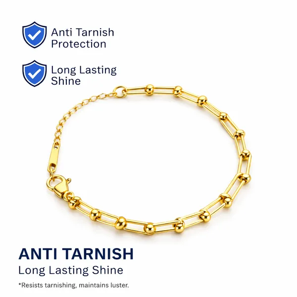 Ridhvee_Elegant_18K_Gold_Plated_Bamboo_Node_U-Shaped_Chain,_Adjustable_Bracelet_-_Rv-At-Brc-003