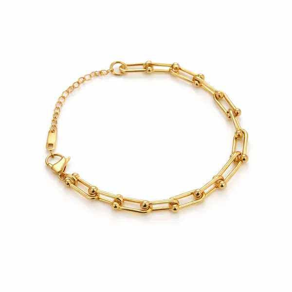Ridhvee_Elegant_18K_Gold_Plated_Bamboo_Node_U-Shaped_Chain,_Adjustable_Bracelet_-_Rv-At-Brc-003