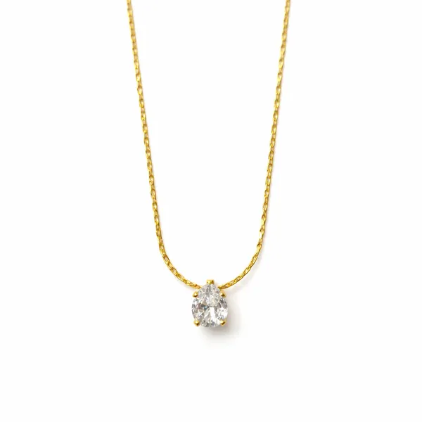 Ridhvee_Anti-Tarnish_Gold_Plated_Crystal_Teardrop_Pendant_Necklace_For_Women_&_Girls_|_Elegant_Drop_Pendant_Chain_|_Skin_Friendly_Lightweight_Fashion_Jewellery_|_Rv-At-Cpd-003