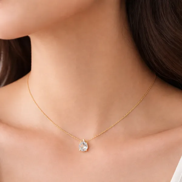 Ridhvee_Anti-Tarnish_Gold_Plated_Crystal_Teardrop_Pendant_Necklace_For_Women_&_Girls_|_Elegant_Drop_Pendant_Chain_|_Skin_Friendly_Lightweight_Fashion_Jewellery_|_Rv-At-Cpd-003