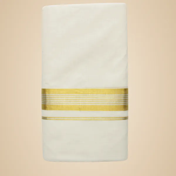 Cream_Gold_Cotton_Men'S_Double_Balaramapuram-Kodi-Double_Mundu-Jari-Dhothi-4_Mtr