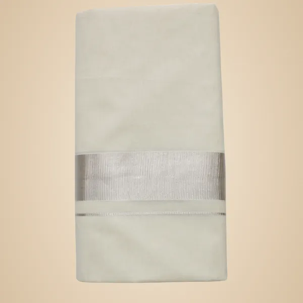 Cream_Silver_Cotton_Men'S_Double_Balaramapuram-Kodi-Double_Mundu-Jari-Dhothi-4_Mtr