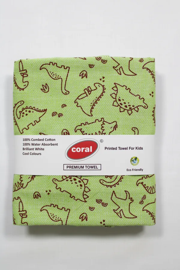 Pack_Of_2_Light_Green_Printed_Bath_Towel_For_Kids