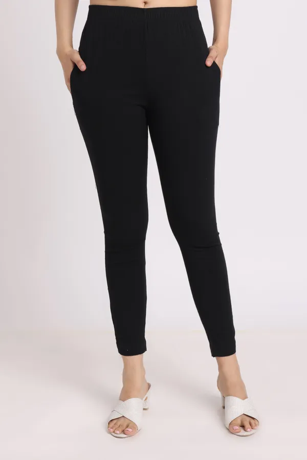 Black_Rayon_Chudhidar_Pant_For_Women