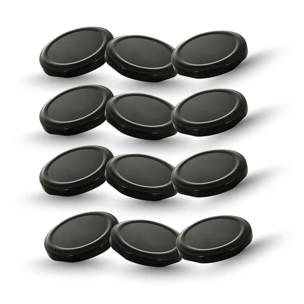12-Piece_Black_Glass_Jar_Lids_Only_82mm_For_82_mm_Mouth_Jars
