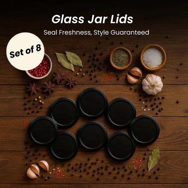 8-Piece_Black_Glass_Jar_Lids_Only_82mm_For_82_mm_Mouth_Jars
