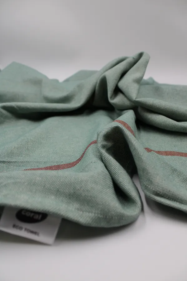 Pack_Of_2_Gray_&_Green_Pure_Cotton_Bath_Towel_Pack_For_Adult
