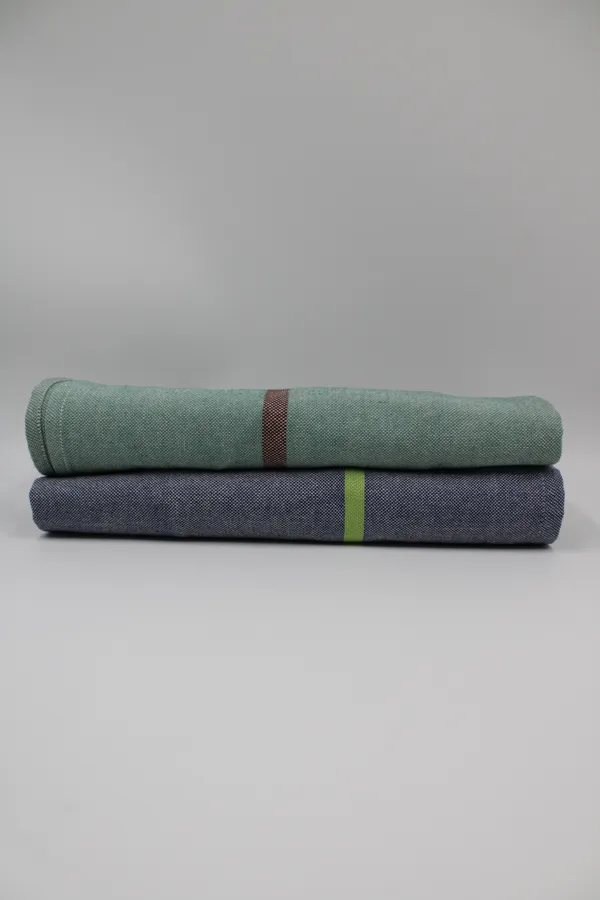 Pack_Of_2_Gray_&_Green_Pure_Cotton_Bath_Towel_Pack_For_Adult