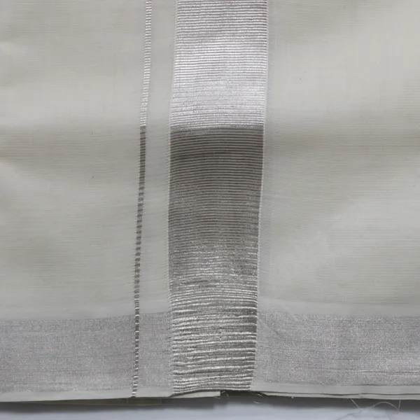 Cream_Silver_Cotton_Men'S_Double_Balaramapuram-Kodi-Double_Mundu-Jari-Dhothi-4_Mtr