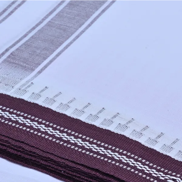 Cotton_Men'S_Single_Dhoti_With_Border-2Mtrs