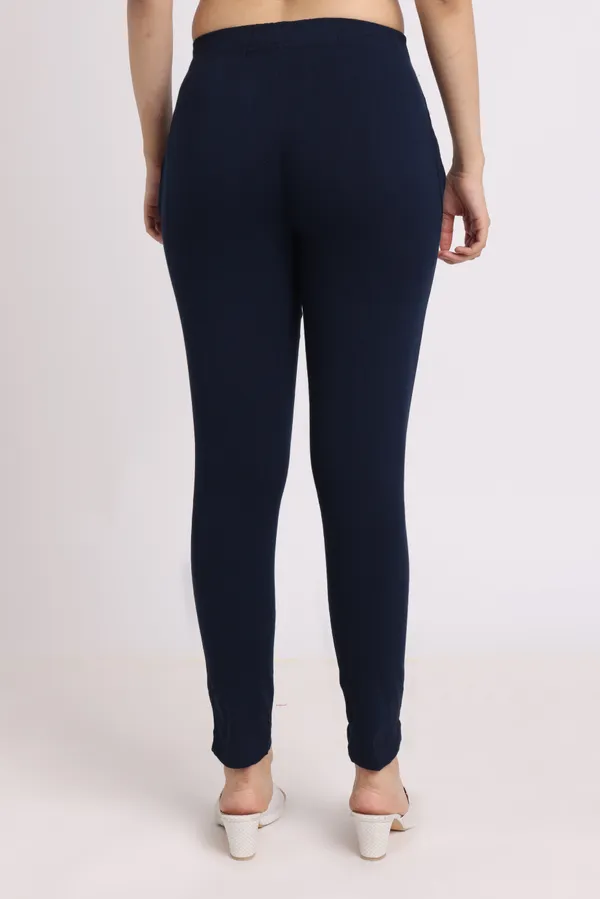 Dark_Blue_Rayon_Chudhidar_Pant_For_Women