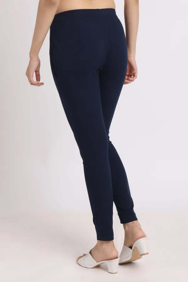 Dark_Blue_Rayon_Chudhidar_Pant_For_Women