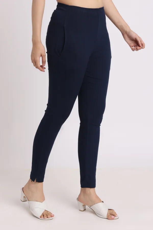 Dark_Blue_Rayon_Chudhidar_Pant_For_Women