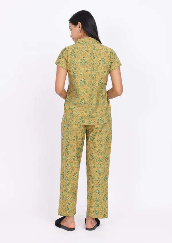 Green_Pure_Cotton_Ladies_Night_Dress_For_Adult